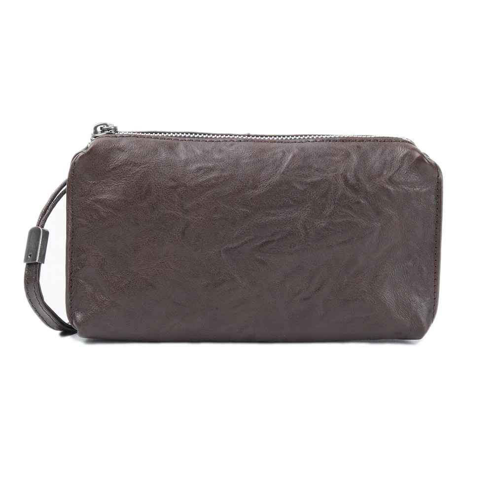 Men Cowhide Clutch Purse Bag M - đánh giá và giá Travel Organizer Men