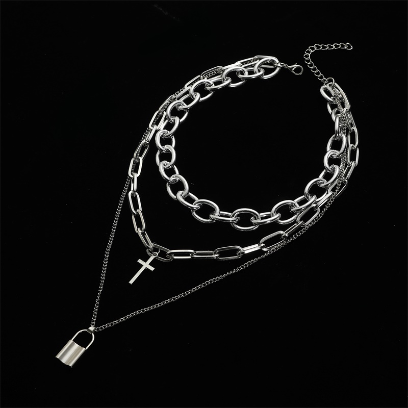 Lớp Grunge Thẩm Mỹ Trang Sức V - đánh giá và giá Men Accessories Neck Chain