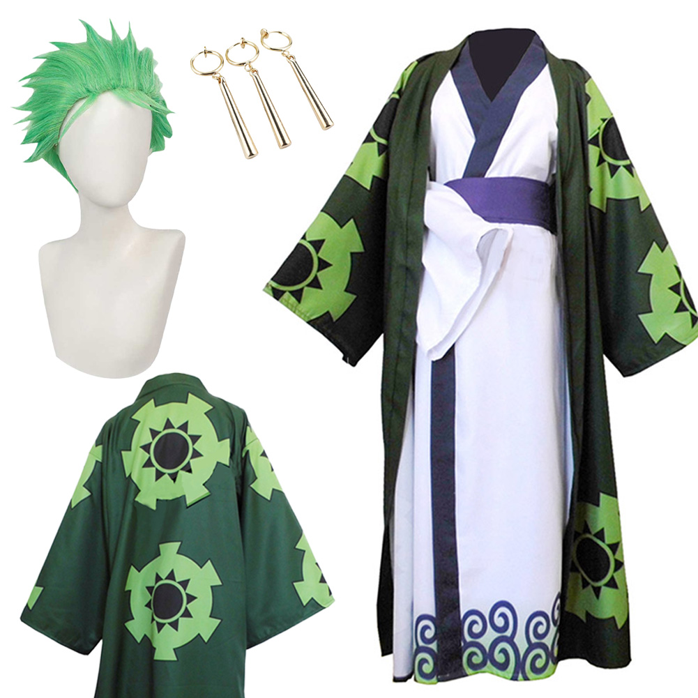 Wano Country Roronoa Of Zoro C - đánh giá và giá Men'S Kimono Accessories