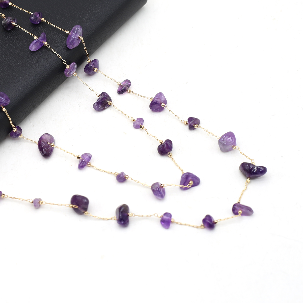 Thạch Anh Tím Tự Nhiên Đính Hạ - đánh giá và giá Men Accessories All