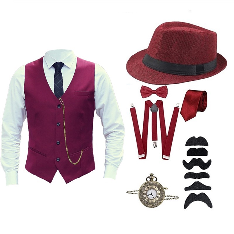 Halloween 1920s Men's Costume  - đánh giá và giá Men'S Accessories In The 1920S