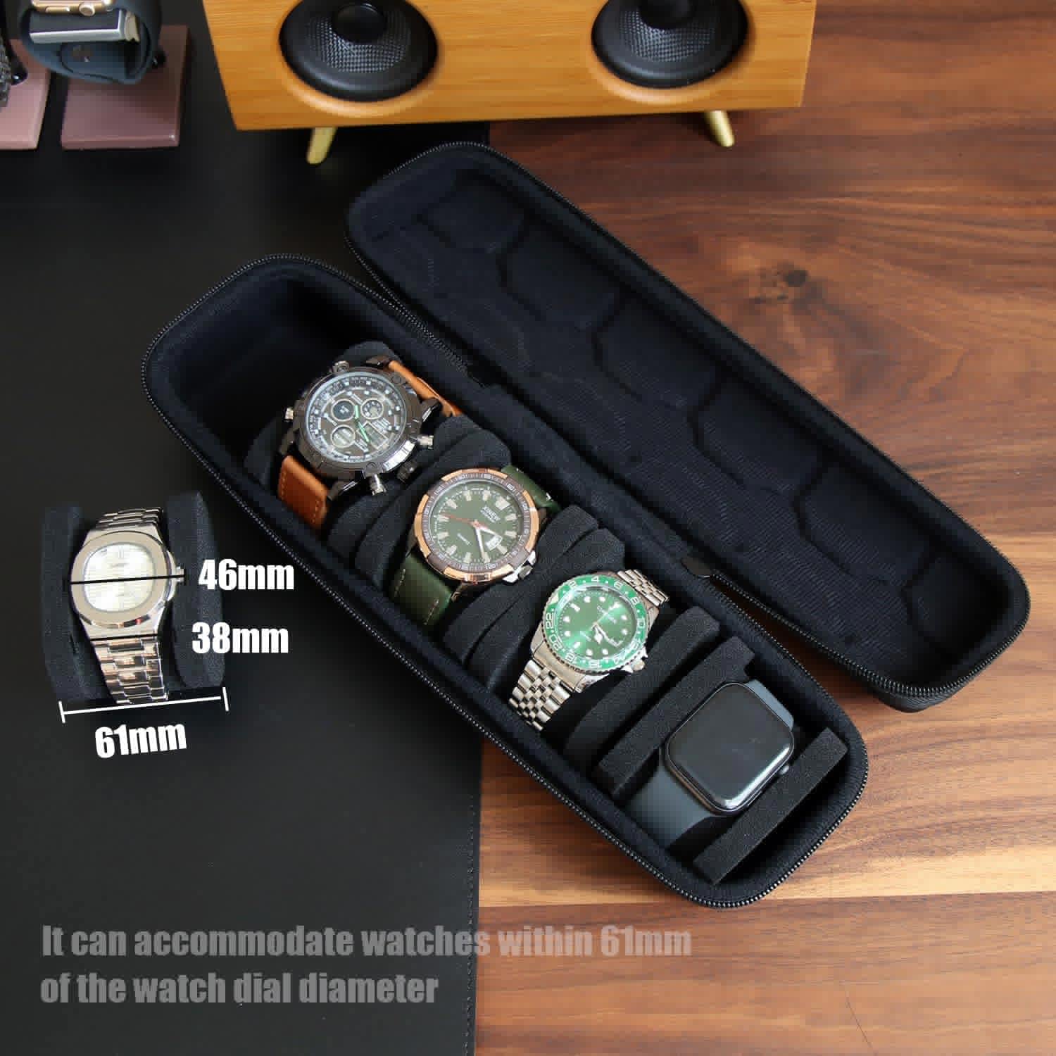 Watch Box Organizer For Men or - đánh giá và giá Travel Organizer Men