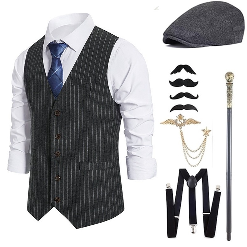Men's Gangster Costume And Acc - đánh giá và giá Men'S Accessories In The 1920S
