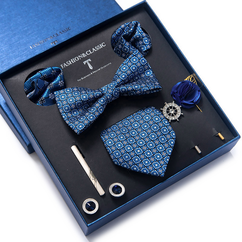 Bán Buôn Cổ Điển Quà Cưới Phối - đánh giá và giá Neck Tie Set Box
