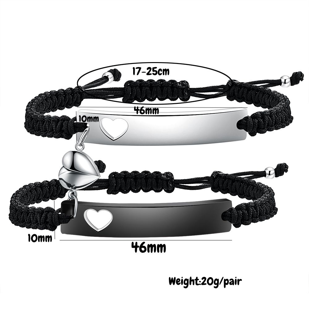 Custom Stainless Steel Couple  - đánh giá và giá Men Accessories All